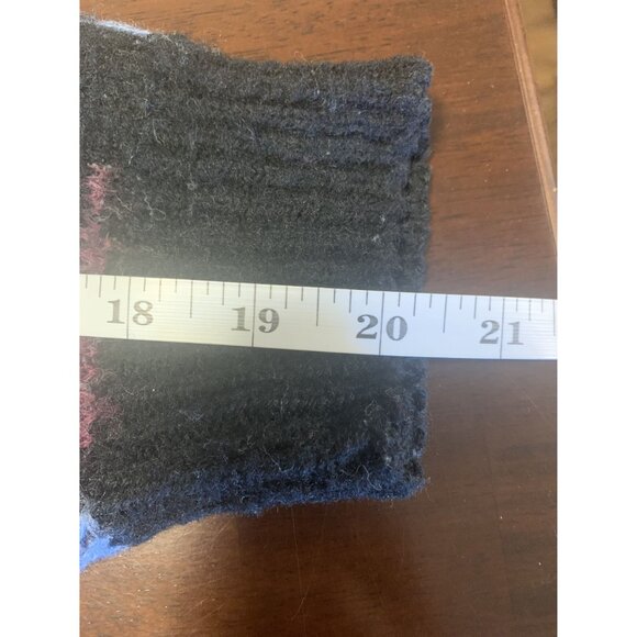 Vintage Saturdays M 1986 Wool Patchwork Crew Neck Pullover Sweater - Picture 7 of 8